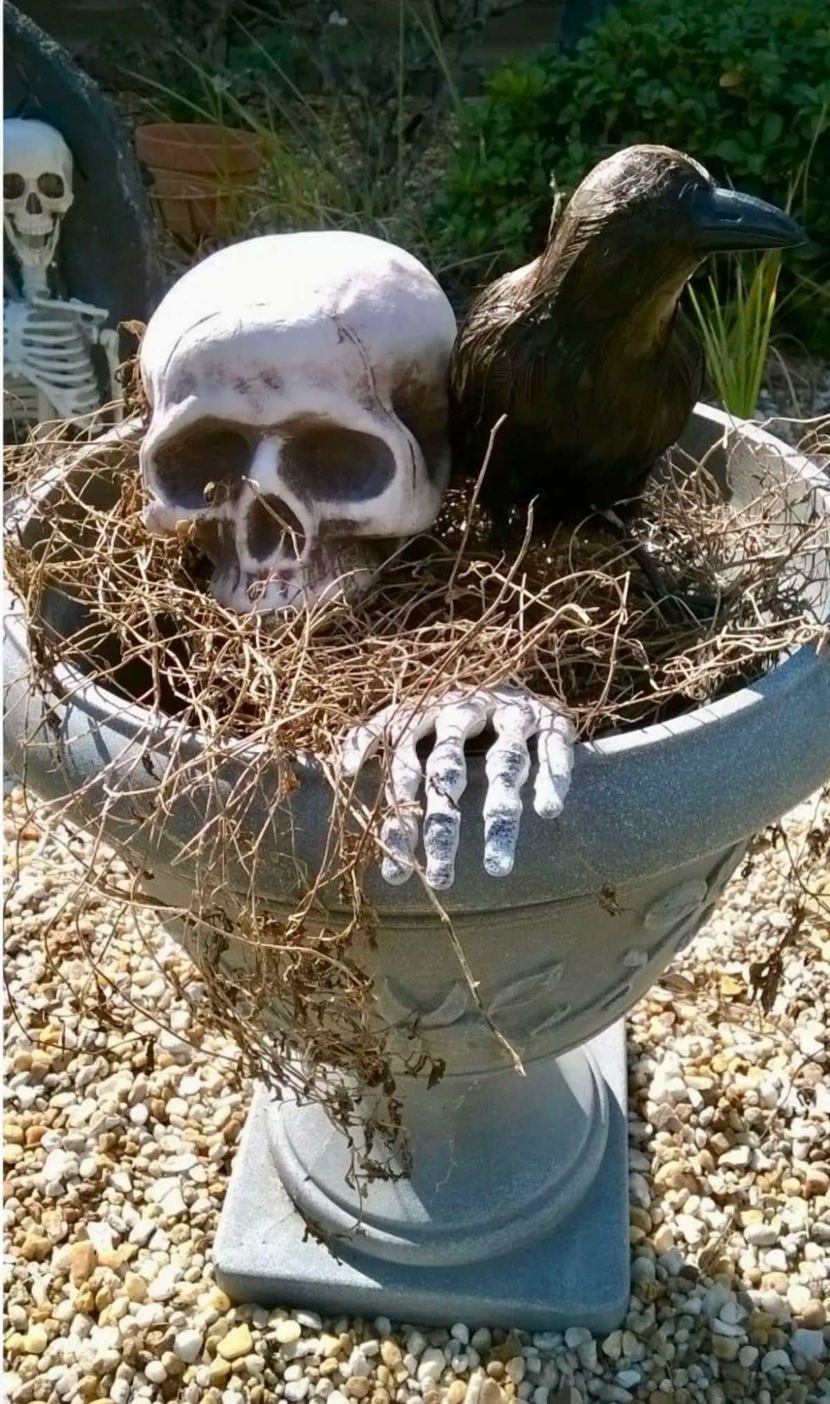 Halloween Skeleton Stakes Decor