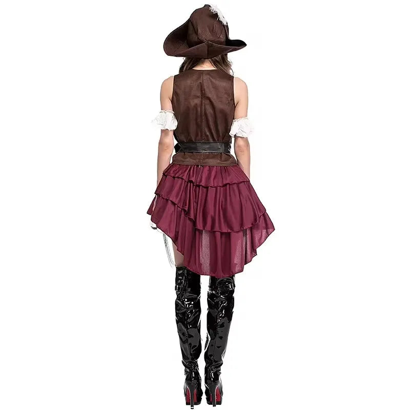 Woman Halloween Pirate Costume