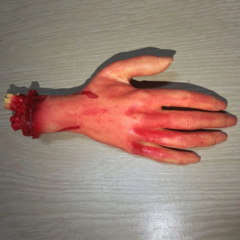 Fake Hand, Finger, Leg, Foot, Brain, and Heart